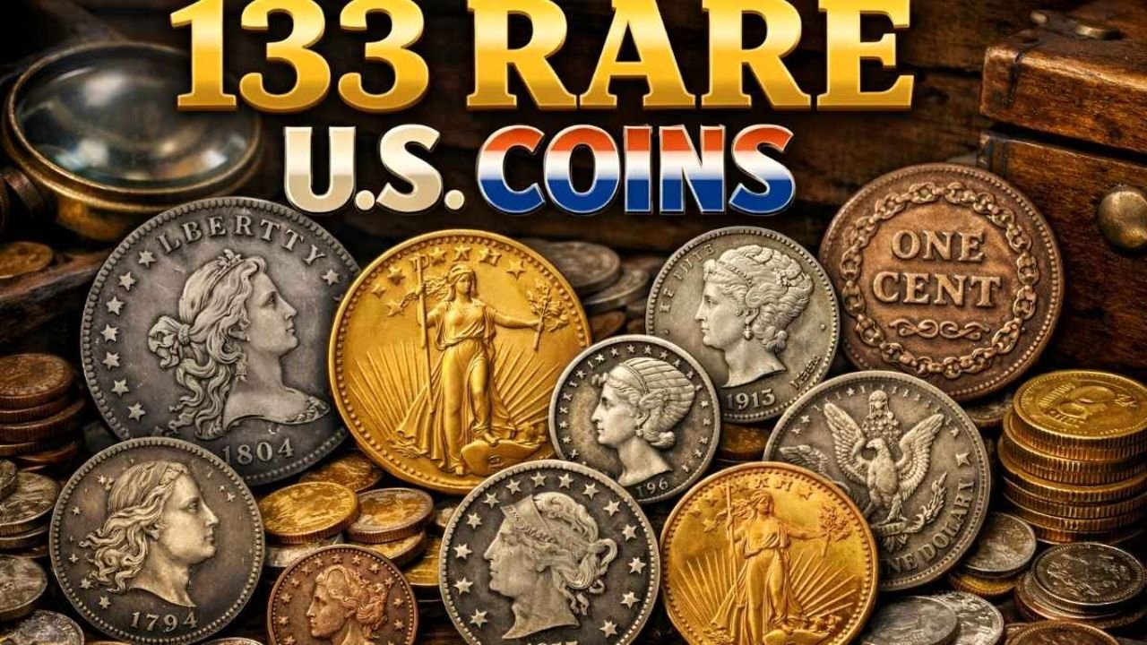 133 Rare U.S. Coins: Hidden Treasures That Could Transform Your Collection
