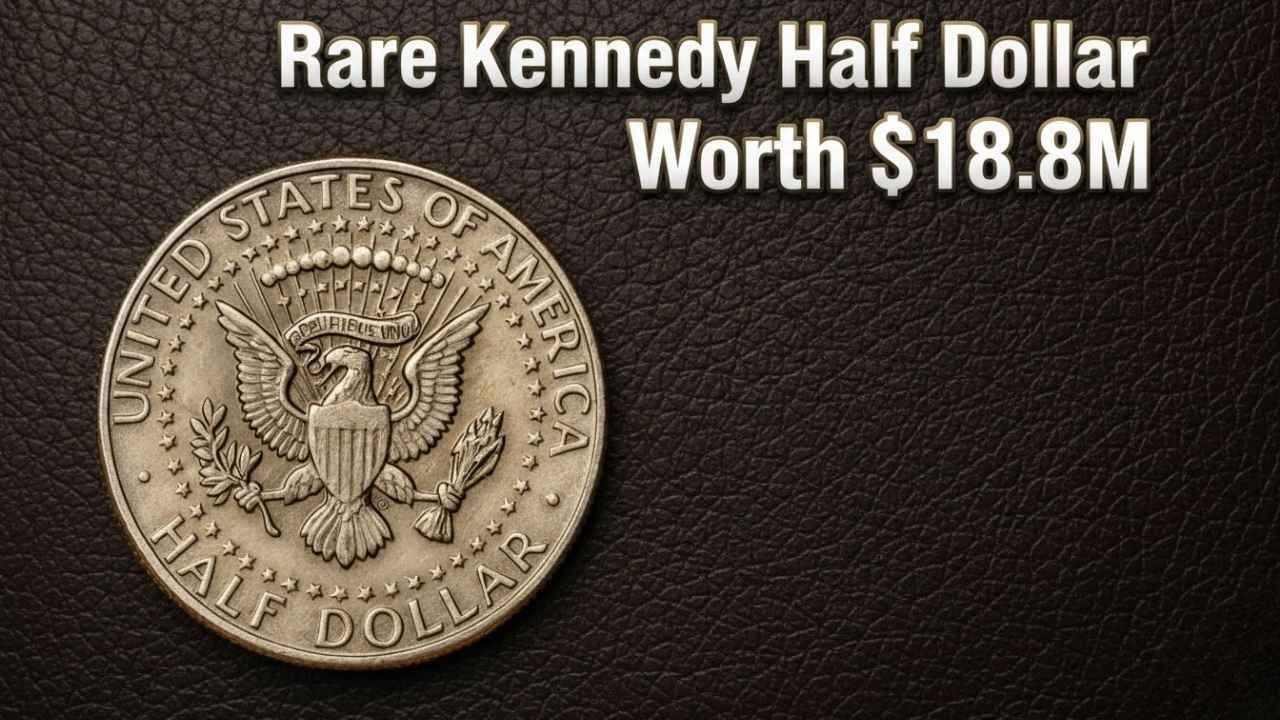 Rare Kennedy Half Dollar Worth $18.8M: Collector’s Value Guide 2026