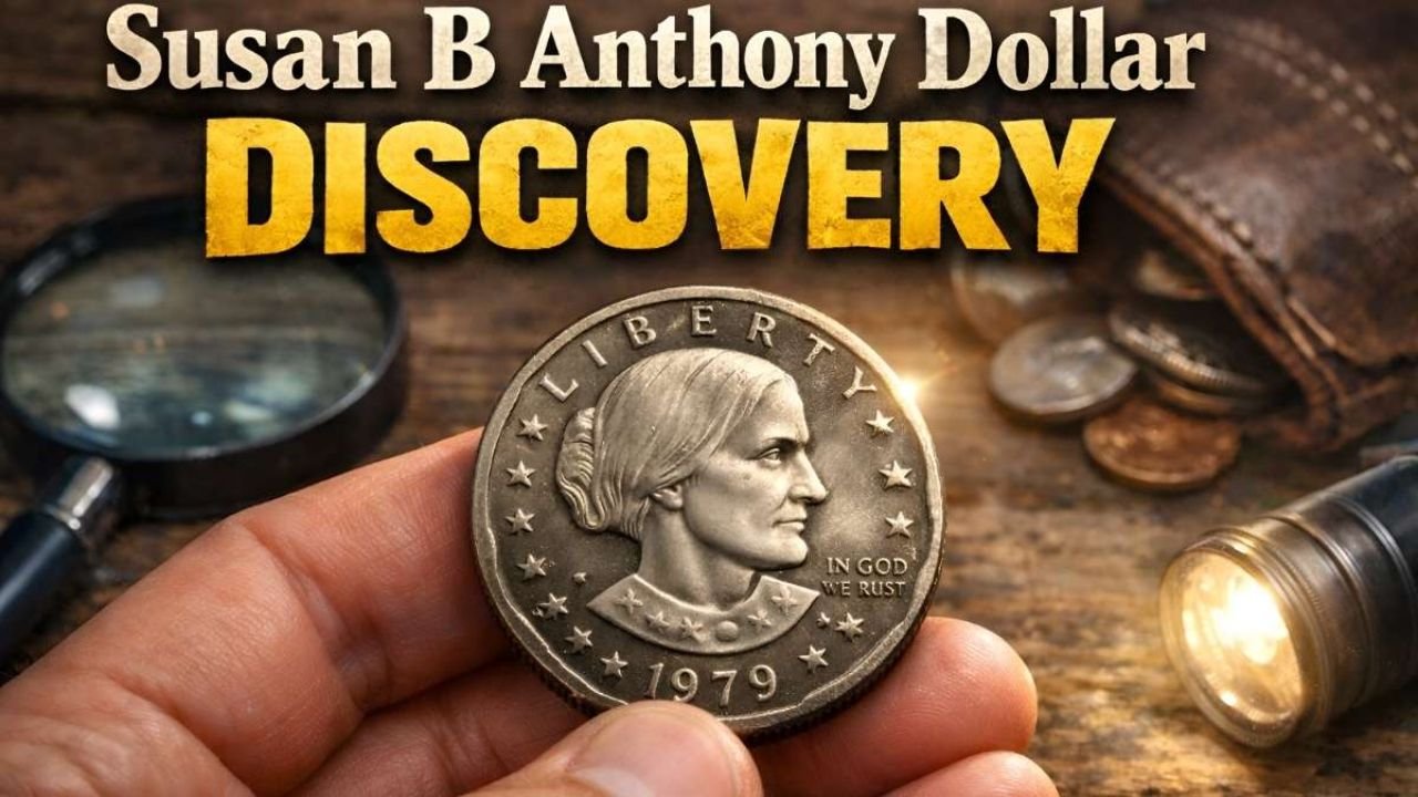 Susan B Anthony Dollar: Rare Discovery in Bookstore Sparks Collector Excitement