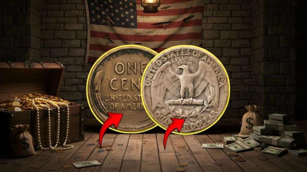 Top 8 Ultra Rare Quarters and Wheat Pennies Worth Serious Money in 2026